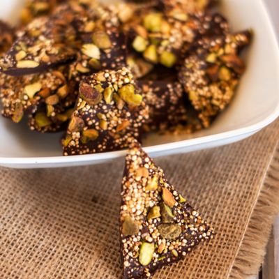 Salted Quinoa ChocolateBark SQ