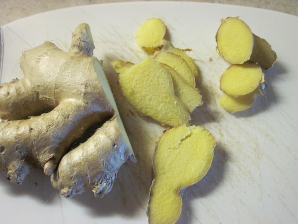 winter herbal remedy ~ ginger root!