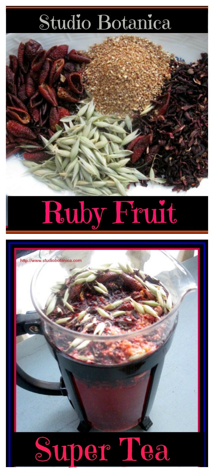 Ruby Fruit Super Tea Recipe Studio Botanica