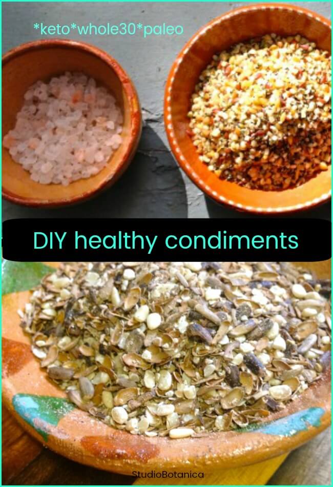 DIY healthy condiments
