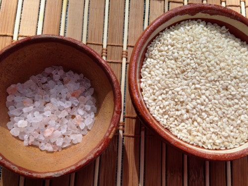 Sesame Gomasio with Pink Salt + Sesame seeds