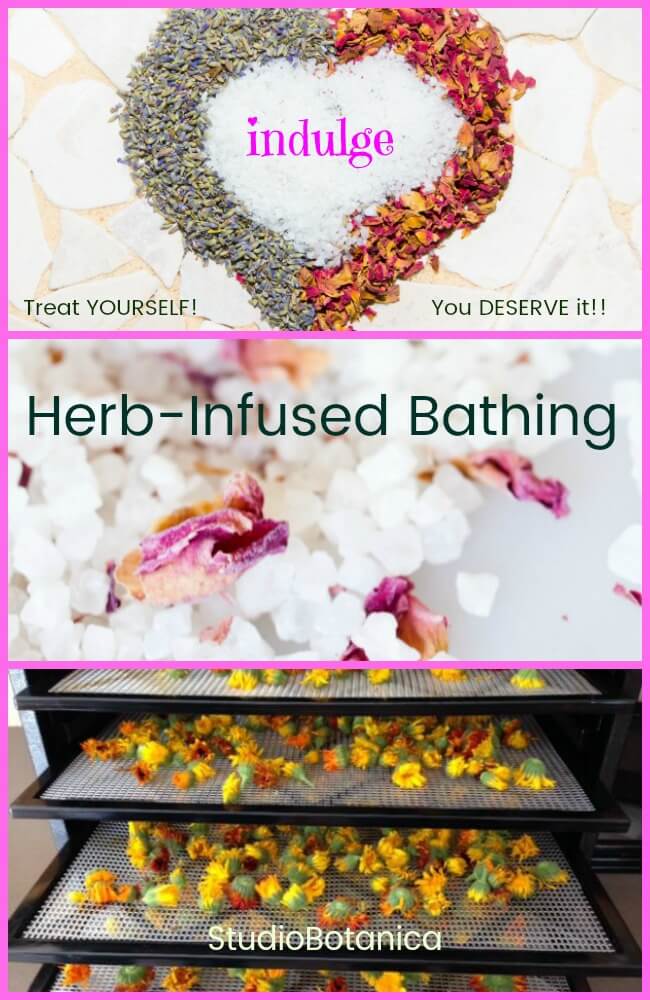 Herb Infused Bathing