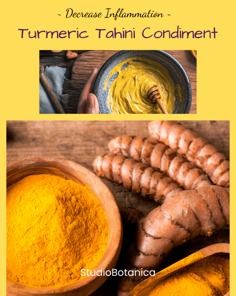 Turmeric Tahini Condiment