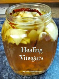 Healthy bones from herbal vinegars