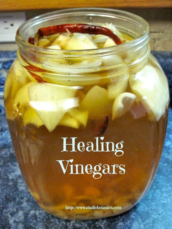 Healing Herbal vinegar