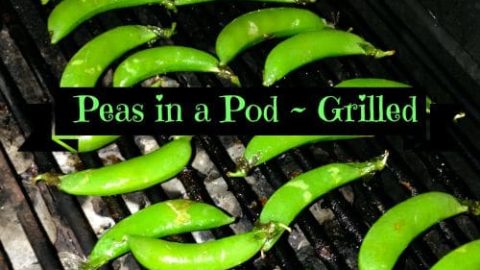 Grilled Peas in a Pod Recipe - Studio Botanica