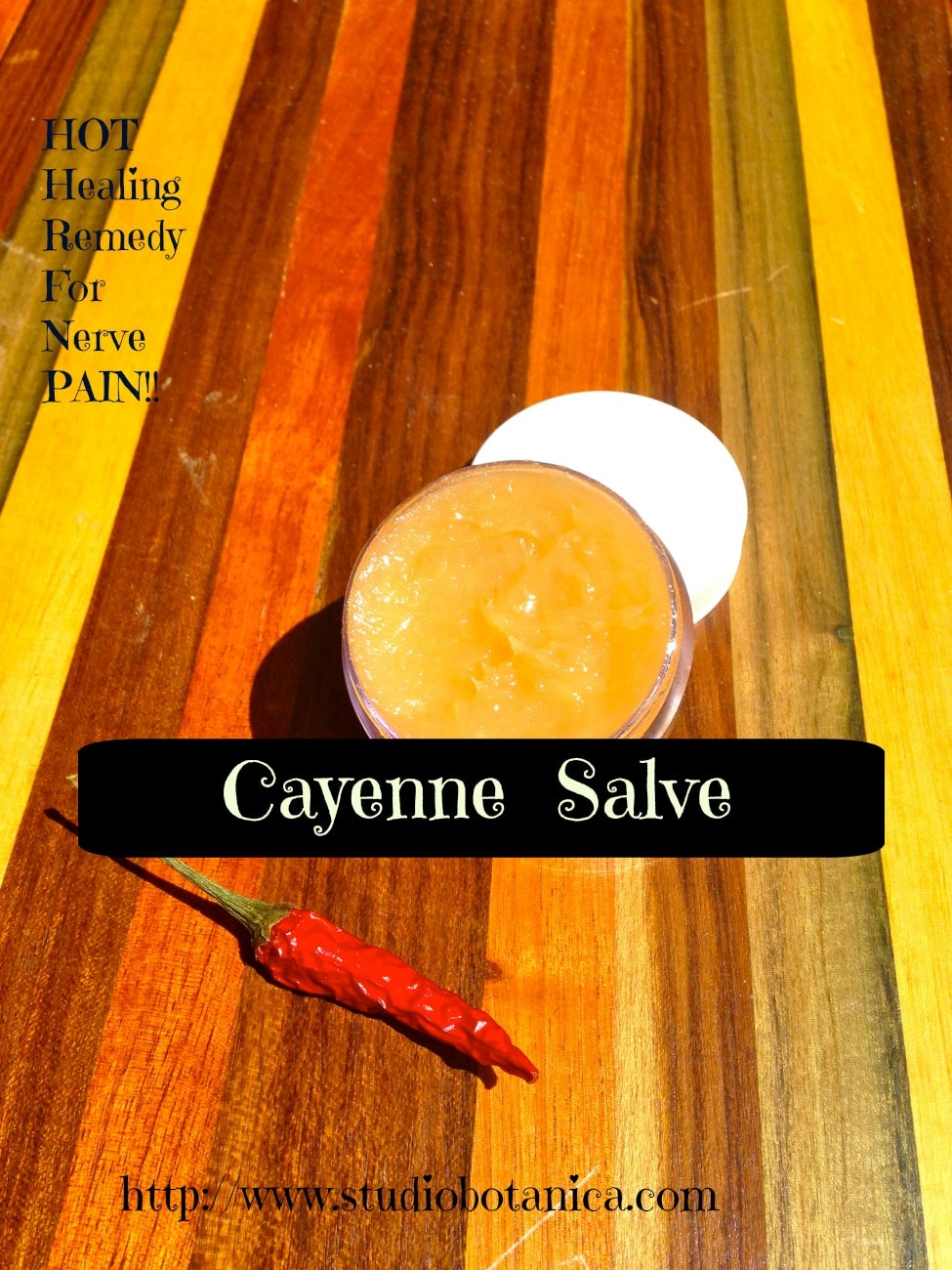 Healing Hot Cayenne Salve Studio Botanica