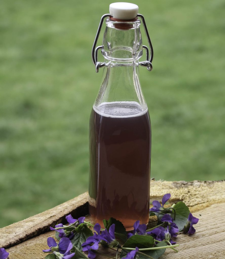 Violet-Flower-Sore-Throat-Syrup