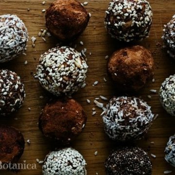 Herb-Infused Energy balls ~ Zoom Ball Extravaganza - Studio Botanica
