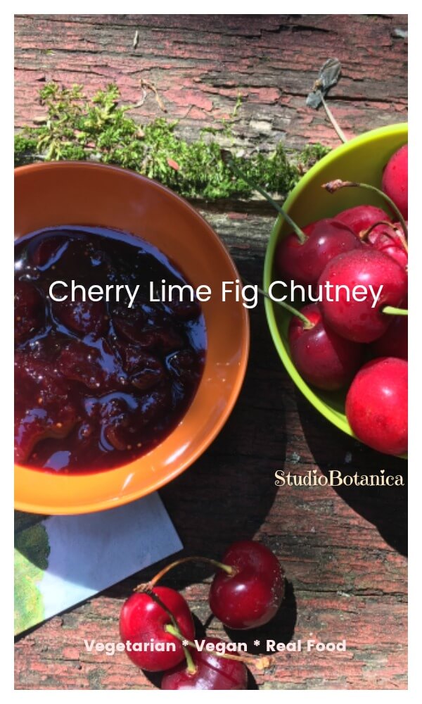 Cherry Lime Fig Chutney