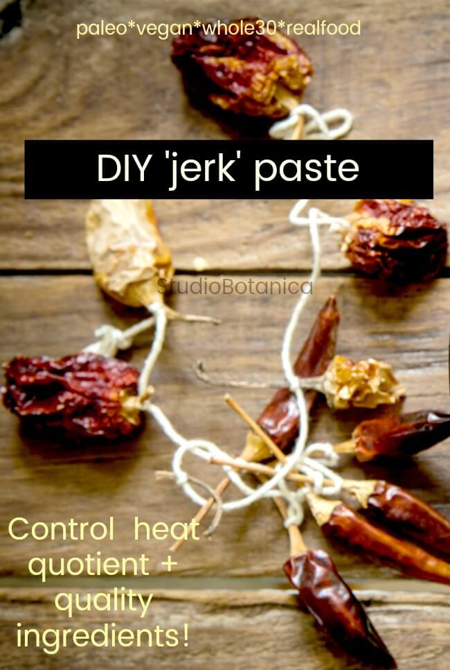 DIY jerk paste seasoning recipe