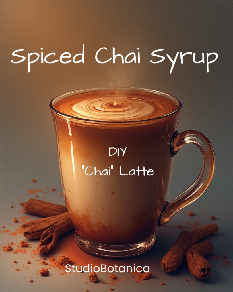 Spiced Chai Syrup