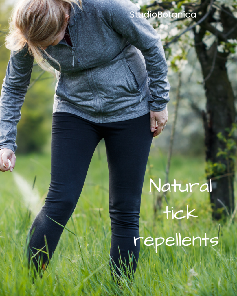 Natural tick repellents